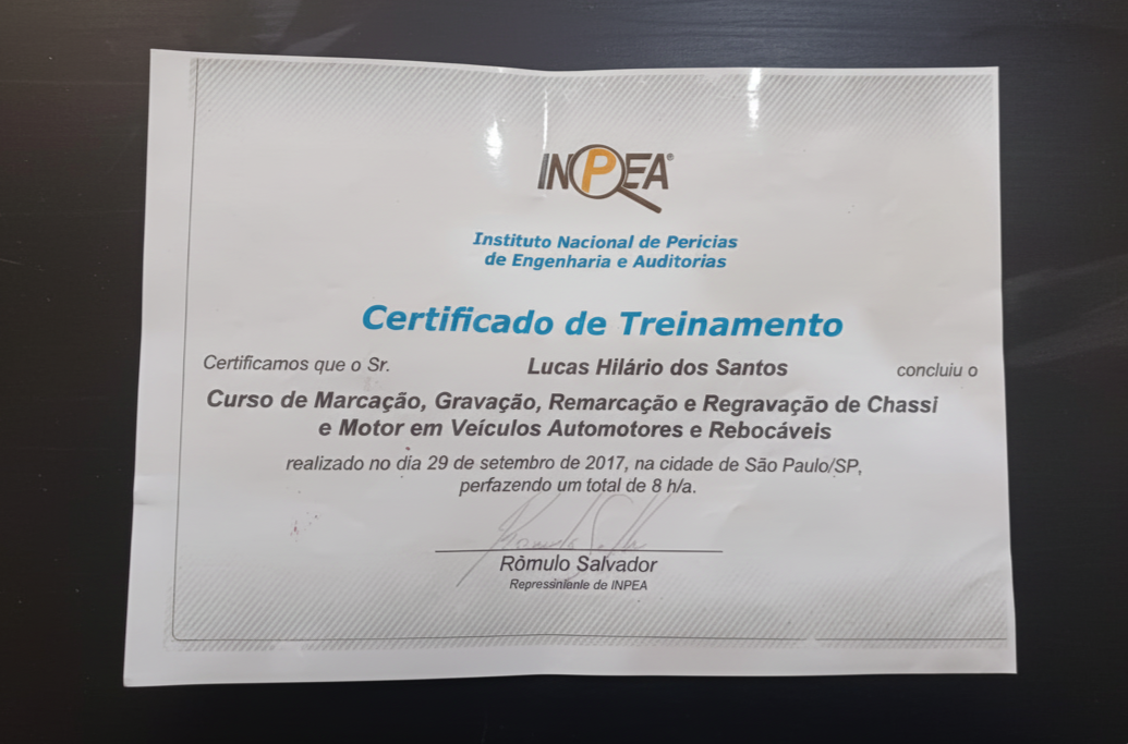 Certificado